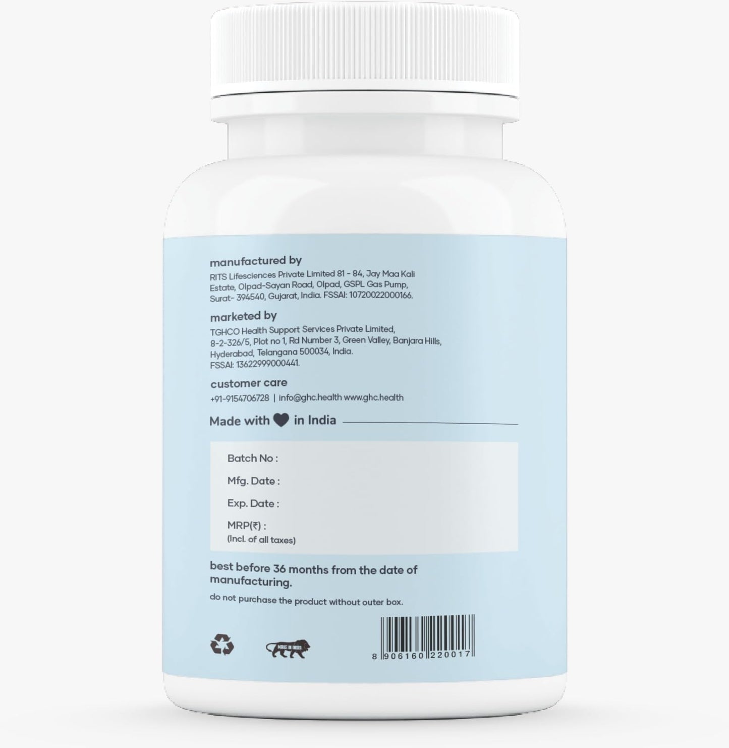 Mars Surgemax Natural Capsules with Shilajit & Safed Musli | Supports Energy, Strength & Immunity | 60 Capsules | Pack of 1