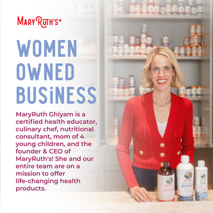 MaryRuth Organics Prenatal & Postnatal Liposomal Multivitamin for Women | Sugar Free | Vegan | Non-GMO | Gluten Free | 30 Servings | For Pre-Conception, Pregnancy & Nursing