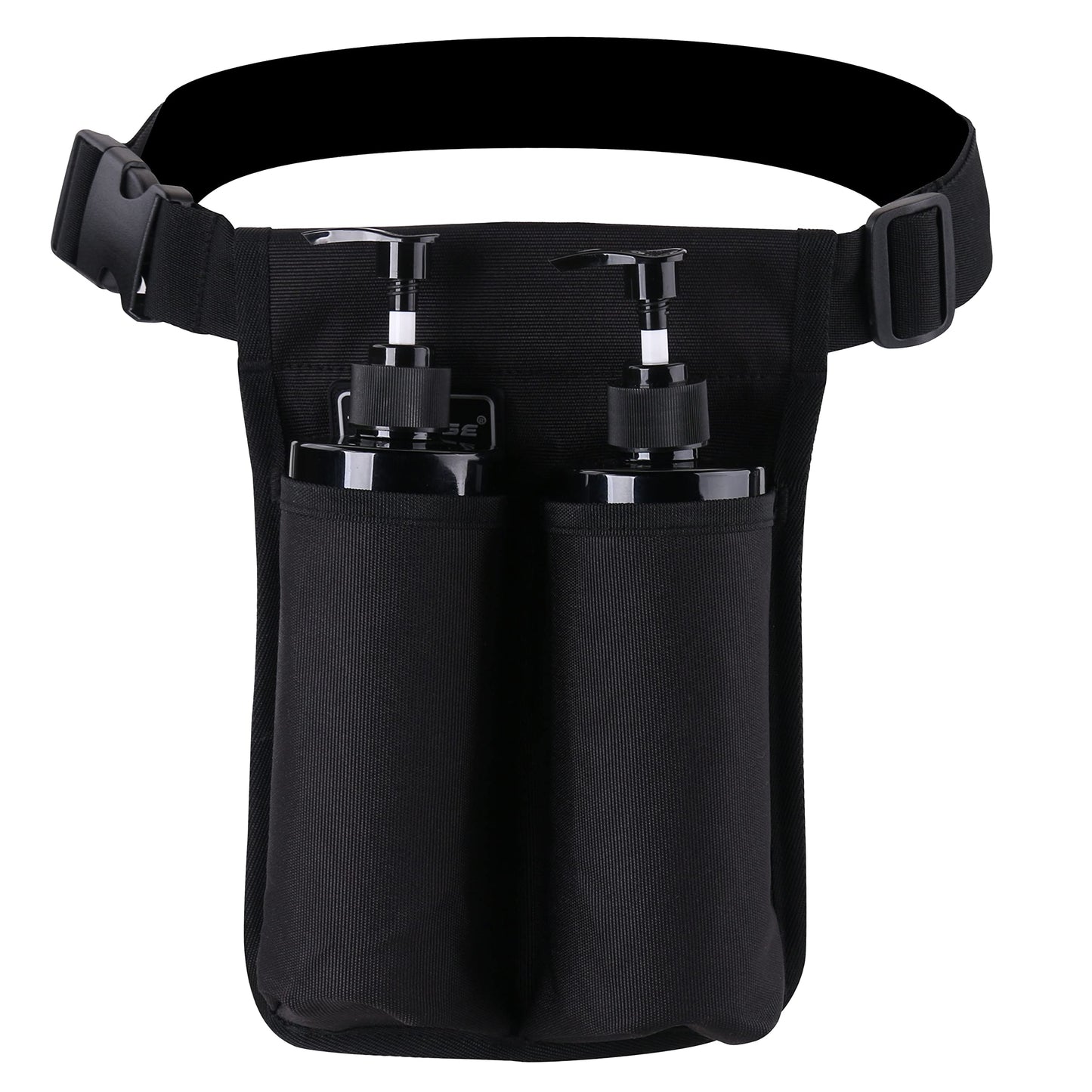 Massage Oil Holster Bag – Portable Massage Bottle Holder for Therapists (Black)