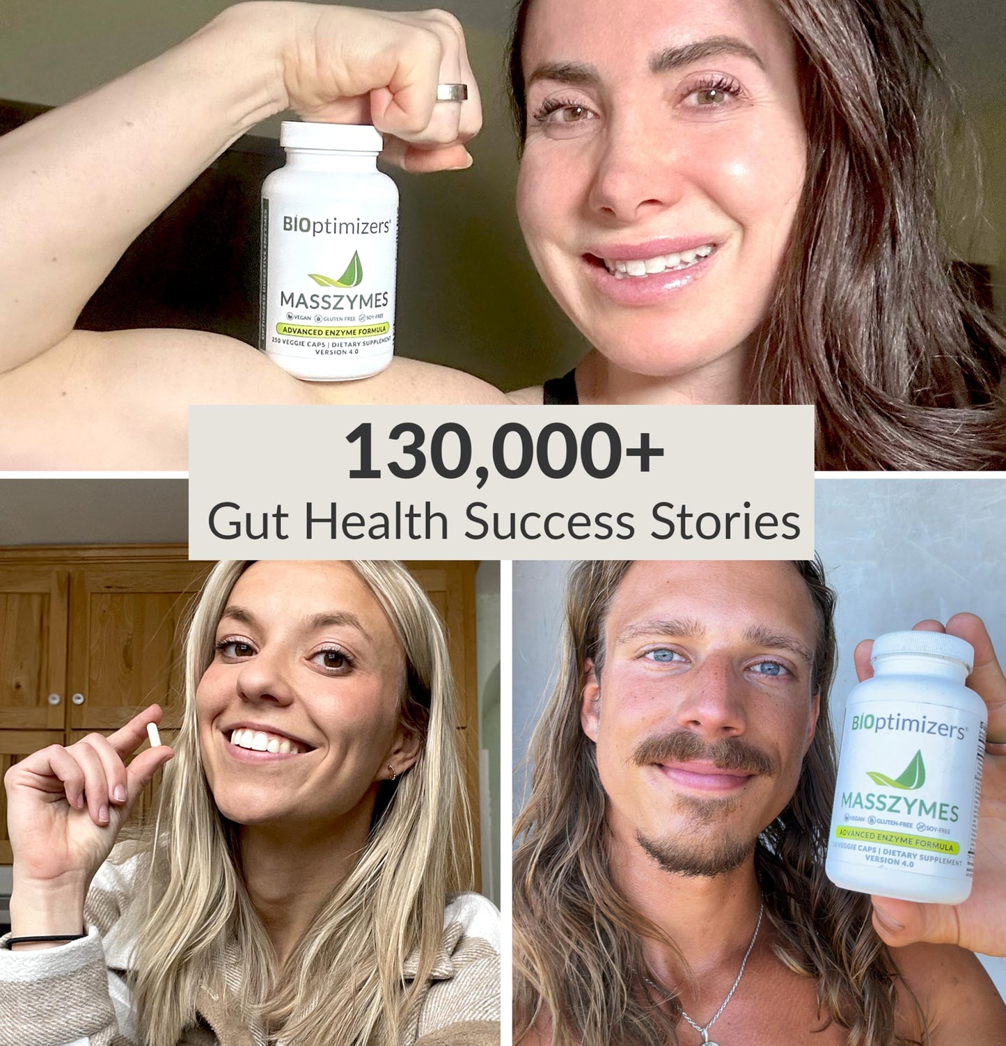 MassZymes - Complete Digestive Enzymes for Gut Health | BIOptimizers