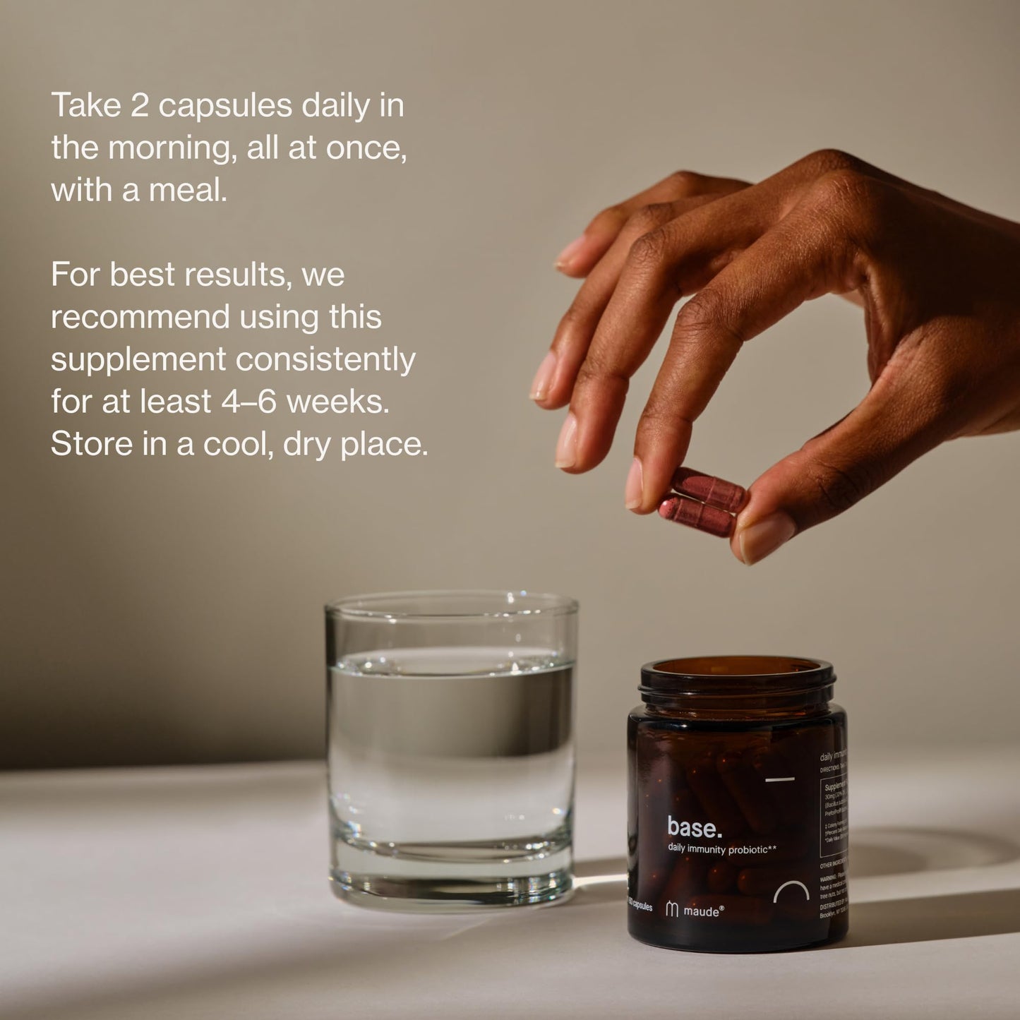 MAUDE Base: Daily Probiotics for Digestive Health, Immune Support & Urinary Care