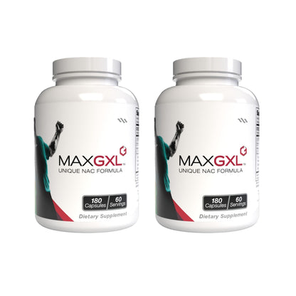 Max GXL NAC Formula | 180 Veg Capsules, 30 Servings (Pack of 2)