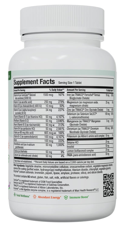 Maxi Health Complete Once Daily Multivitamin - Men & Women, 90 Tablets
