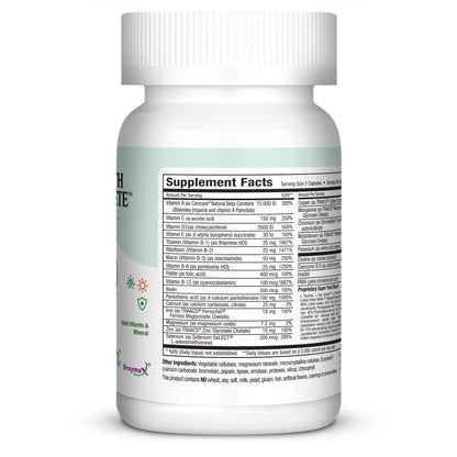 Maxi Health Multivitamin for Women & Men – Kosher, Non-GMO – 60 Capsules