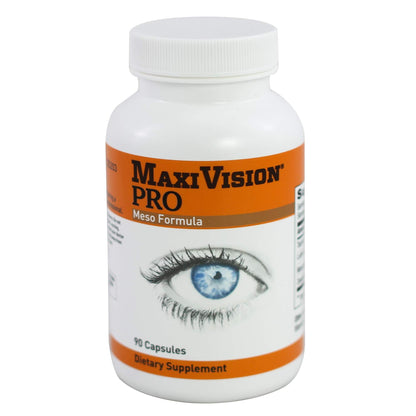 MaxiVision PRO Meso Formula – Mesozeaxanthin, Lutein & Zeaxanthin | 90 Capsules