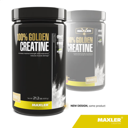 Maxler 100% Golden Creatine – Micronized Creatine Monohydrate Powder (600 g)