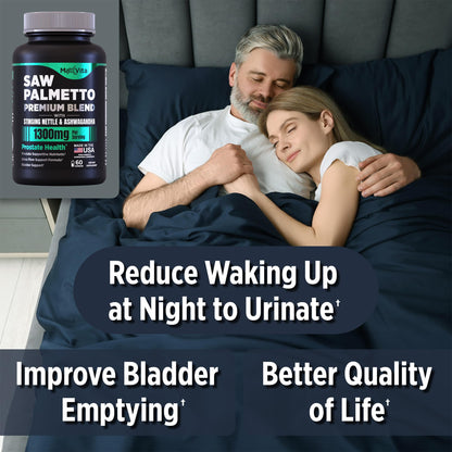 MaxVita Prostate Premium - Saw Palmetto, Nettle & Ashwagandha for Men, 60 Count