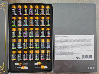 MAYJAM 35x5ML Essential Oil Gift Set – Pure Essential Oils for Diffusers, Massage & DIY Soap & Candle Making