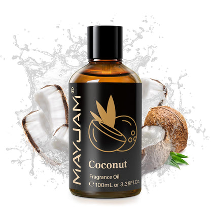 MAYJAM Coconut Fragrance Oils 100ML with Glass Dropper – Diffusers, Soap & Candle Making