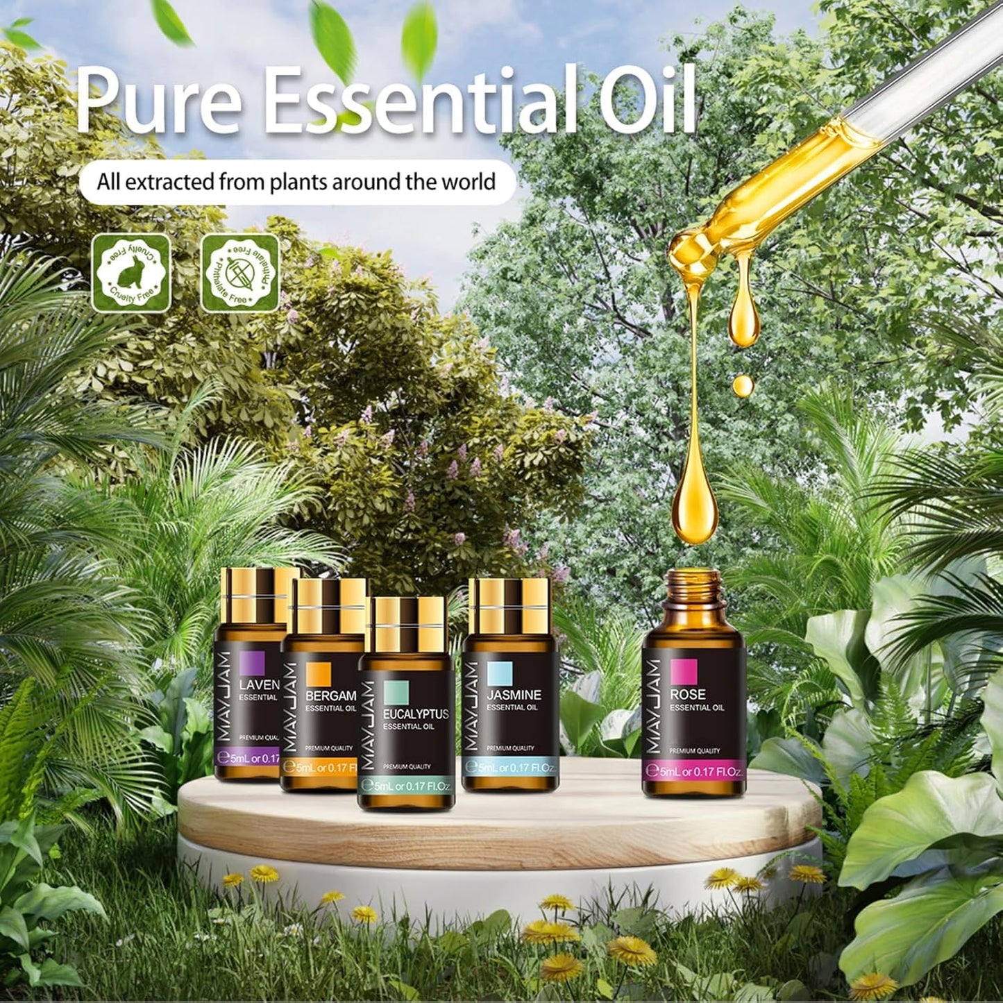 MAYJAM Tea Tree 20x5ml Essential Oil Gift Set