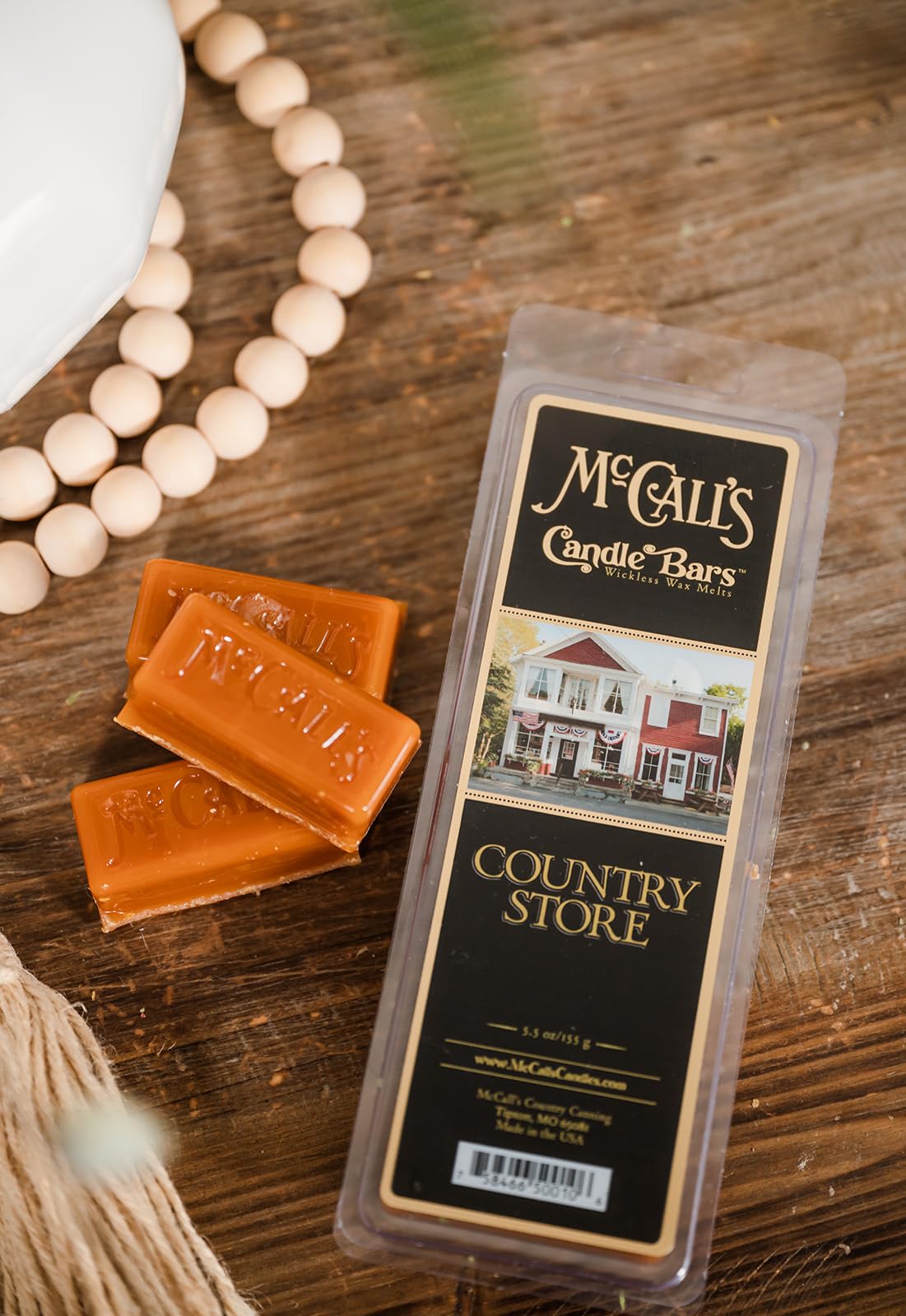McCall’s Candles Christmas Tree Scented Wax Melt | 6-Wedge Break-Apart Bar | Evergreen Pine Fir Needle & Holiday Magic | 5.5 oz