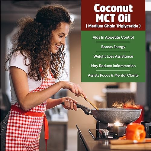 MCT Oil (1 Gallon) – Fractionated Coconut Oil for Brain & Body Fuel | Stellar Chemical Corp