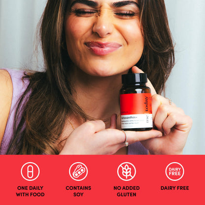 Me Today Complex Astaxanthin+ 8mg Softgels | Antioxidant Support for Skin Health & Cellular Wellness