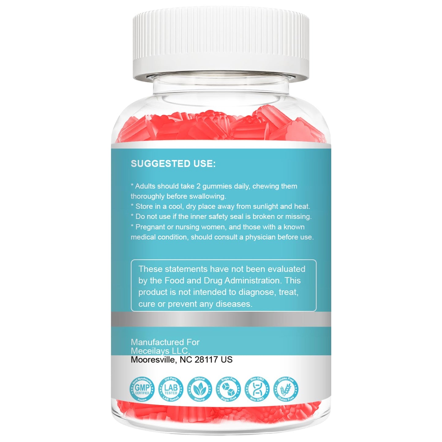 Meceilays Hmb and Leucine Gummies - Hmb & Leucine Gummies