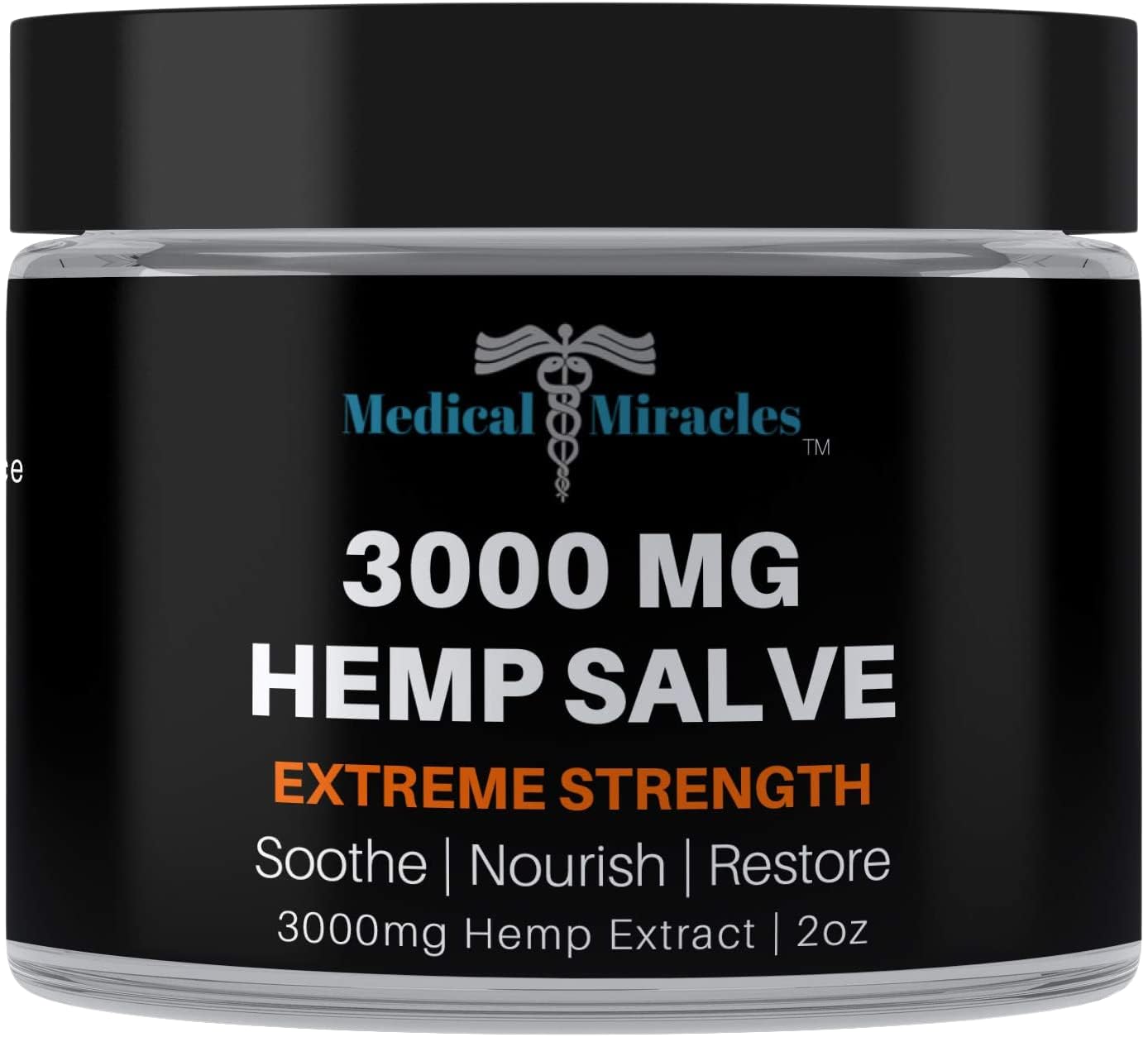 Medical Miracles Hemp 3000mg Salve – Extreme Strength for Joints | USA Made