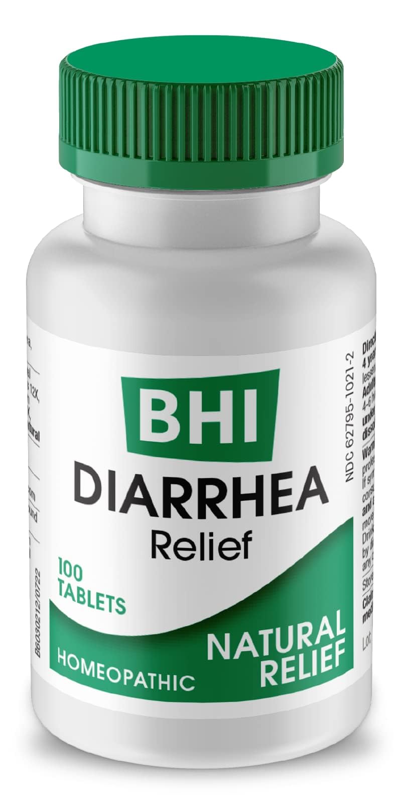 MediNatura BHI Diarrhea Relief | Fast-Acting Natural Homeopathic Tablets (100)