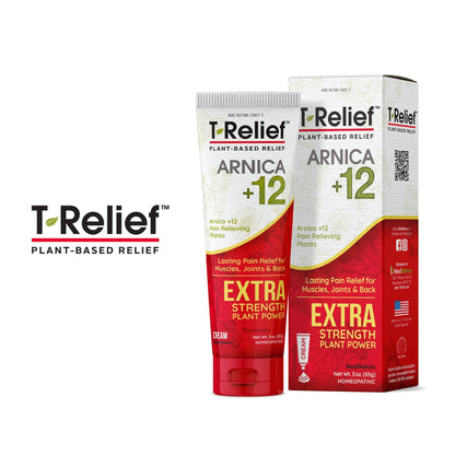 MediNatura T-Relief Extra Strength Arnica Cream | 3 oz (2 Pack)