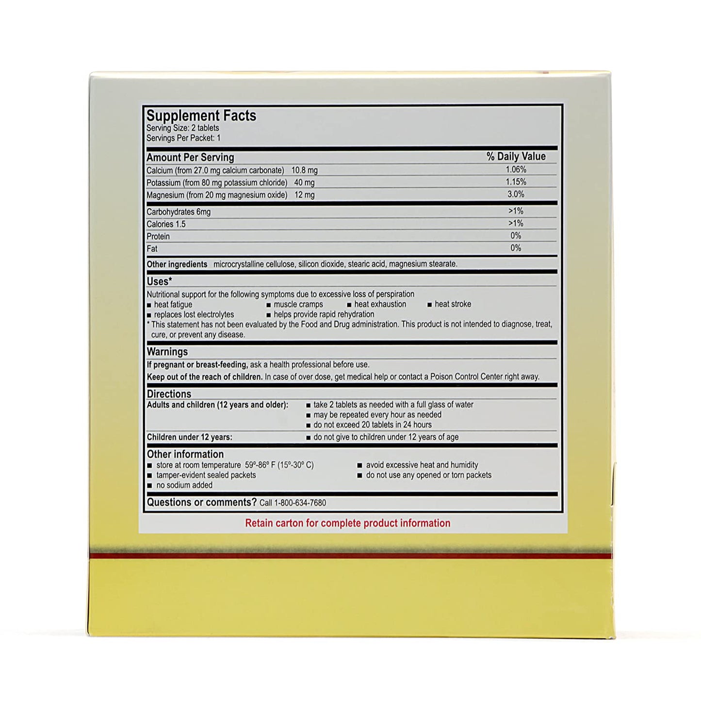 Medique Medi-Lyte Electrolyte Replenisher - 500 Tablets (250x2) | Fast Heat Stress Relief