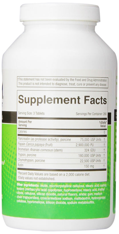 Medizym Systemic Enzyme 800 Tablets – Immune & Inflammation Support