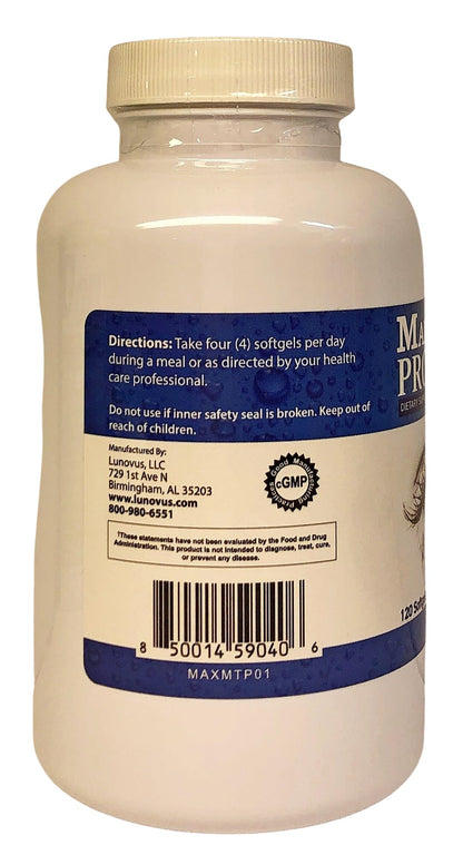MedOp Pro 120 Softgels – Eye Support with Omega-3 EPA/DHA, Vitamin A & Mucin Complex