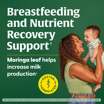 MegaFood Baby & Me 2 Postnatal Vitamins for Breastfeeding – 60 Tabs (30 Servings)