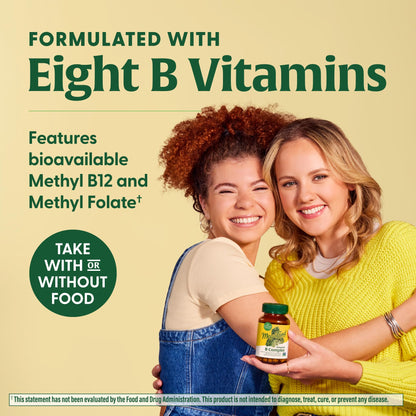 MegaFood Balanced B Complex – 8 B Vitamins – Vegan & Gluten Free – 60 Tabs