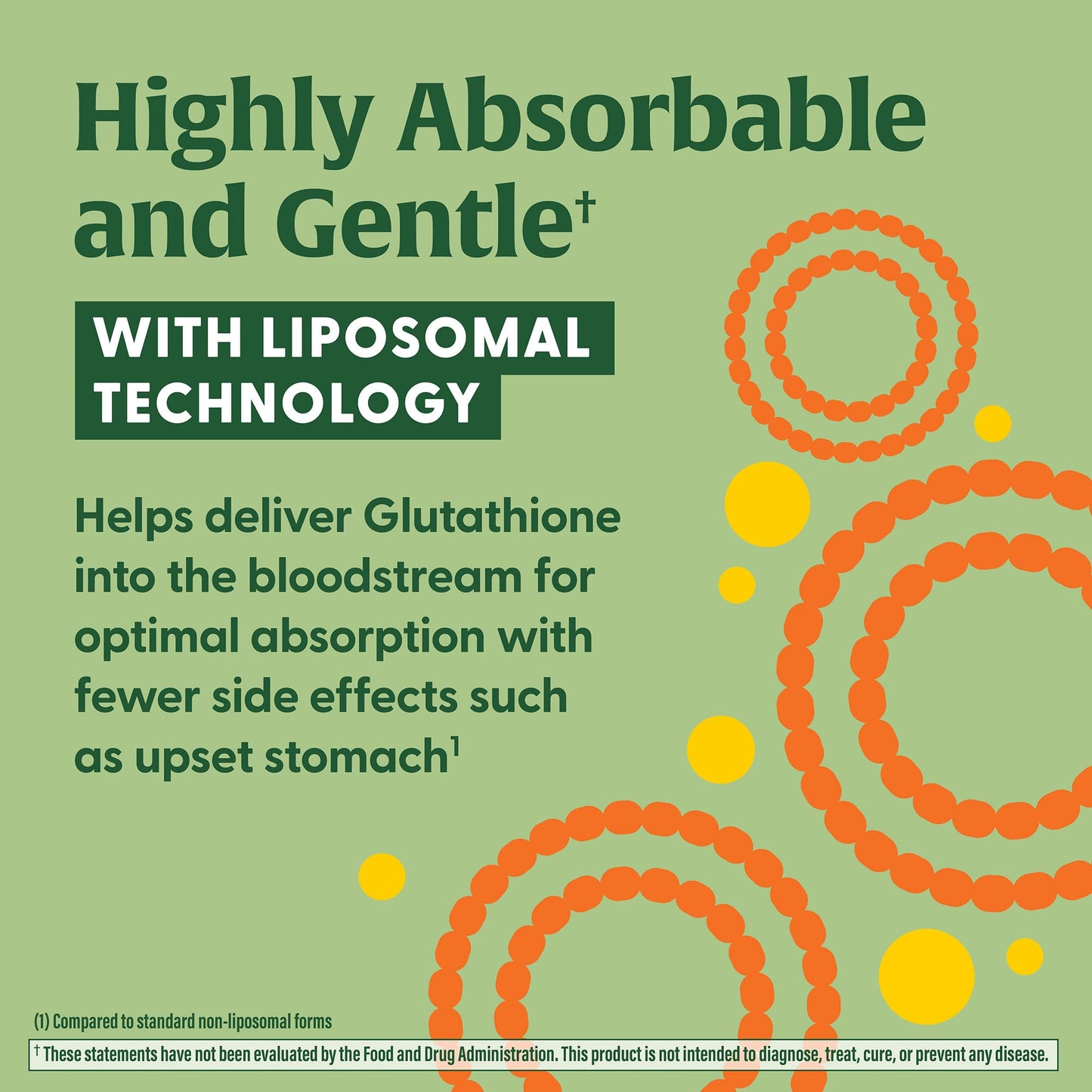 MegaFood High Absorption Liposomal Glutathione — Gluten Free, Vegan | 60 Capsules