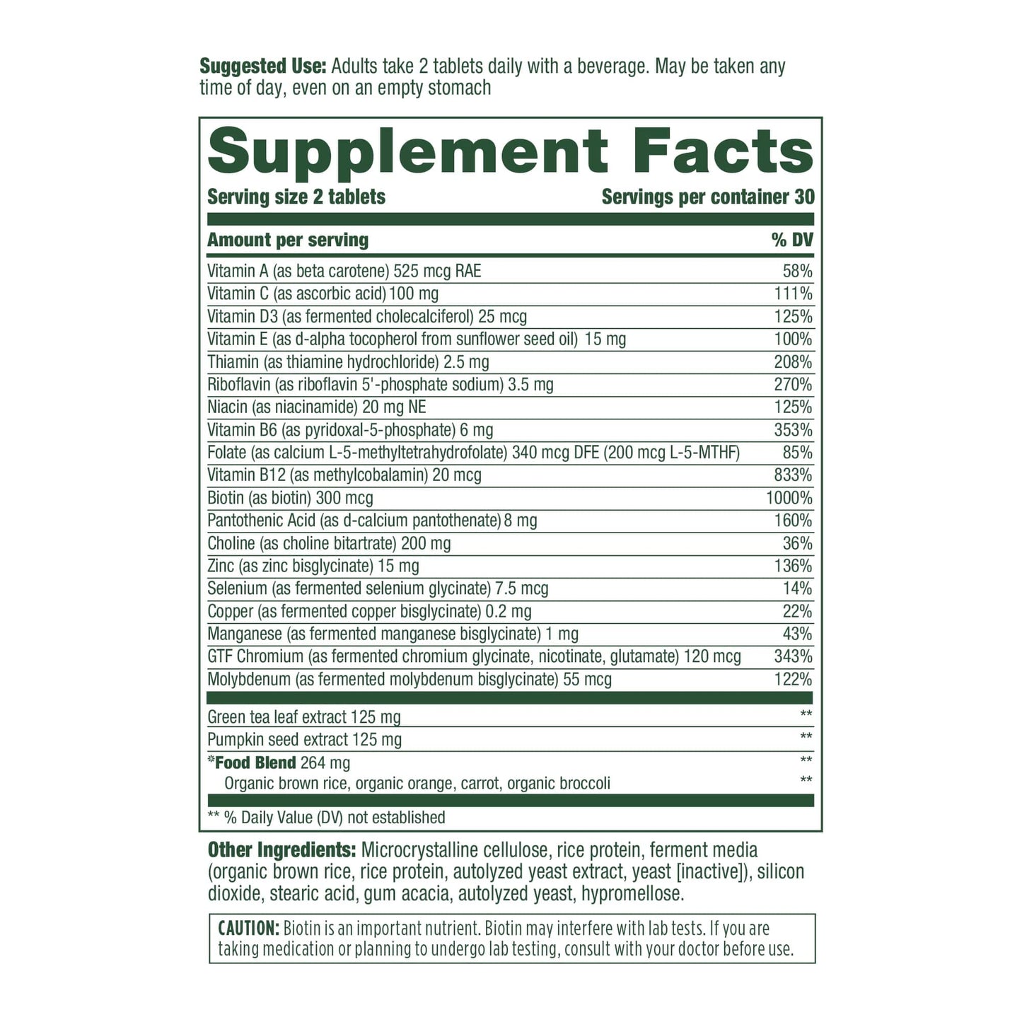 MegaFood Men's 55+ Advanced Multivitamin – Doctor-Formulated | Brain Health & Immune Support | 60 Tabs (30 Servings)