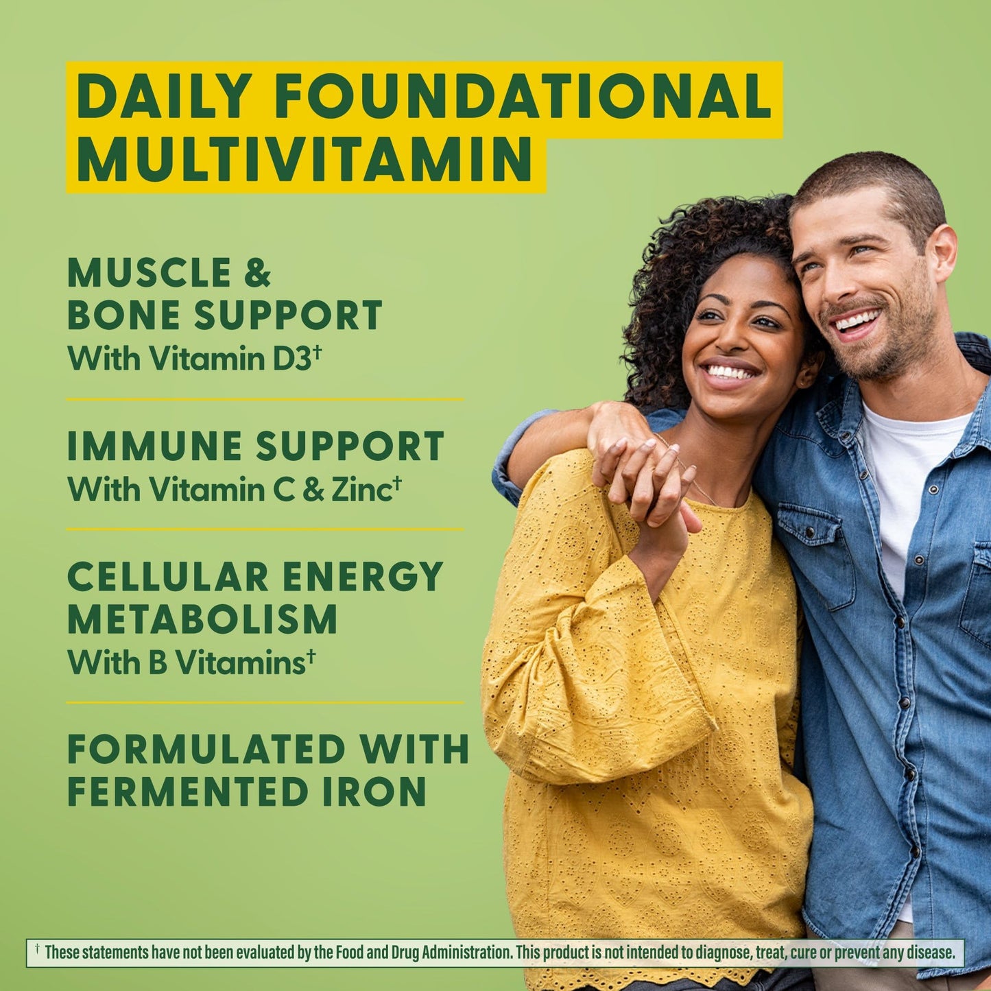 MegaFood One Daily Multivitamin for Women and Men – Real Food Nutrition, Immune Support, Vegetarian, 60 Tablets