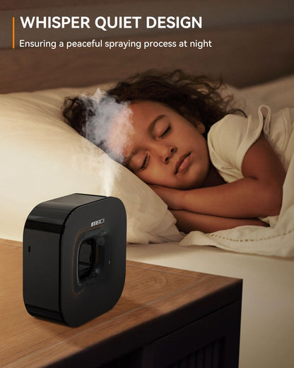 MEIDI Waterless Diffuser — Cordless Aromatherapy with App Control (Black)