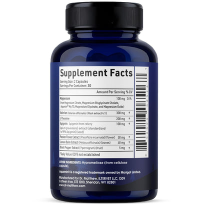 Apigenin Sleep Supplement - Melatonin-Free, Plant-Based Nighttime Support