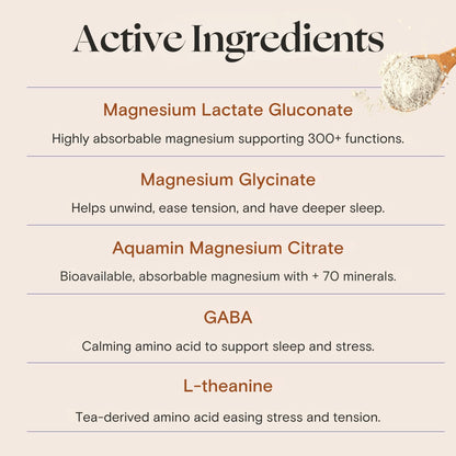 mellö Magnesium Superblend Powder – Sleep, Relaxation & Balanced Energy | Pomegranate, 10-Pack
