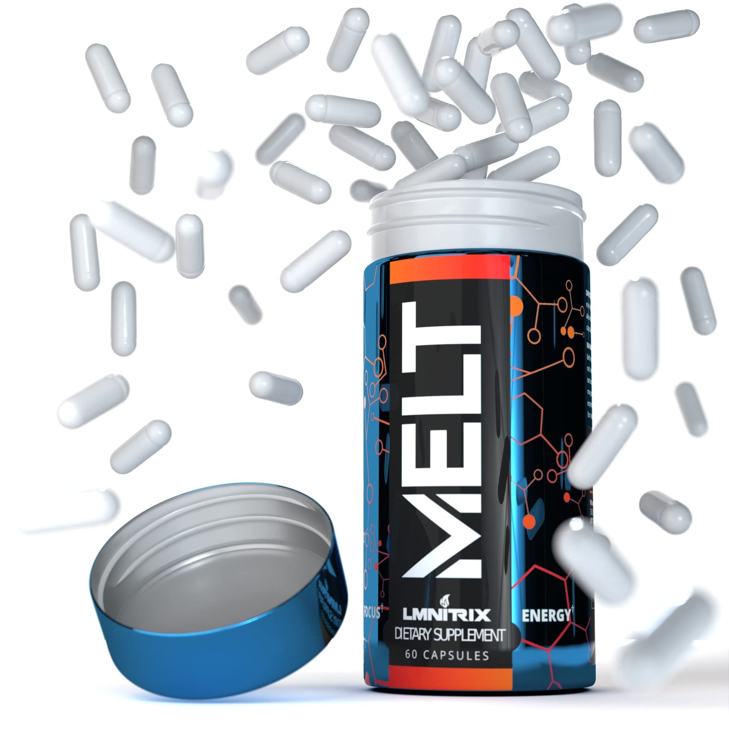 MELT EXT Extreme Thermogenic Fat Burner | Fast Weight Loss | 60ct