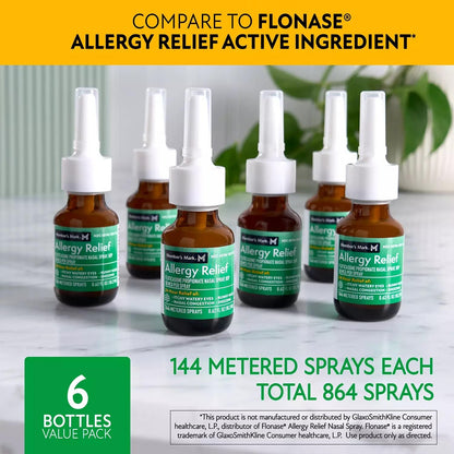 Members Mark Fluticasone Propionate Nasal Spray (6 pk, 0.54 fl oz)