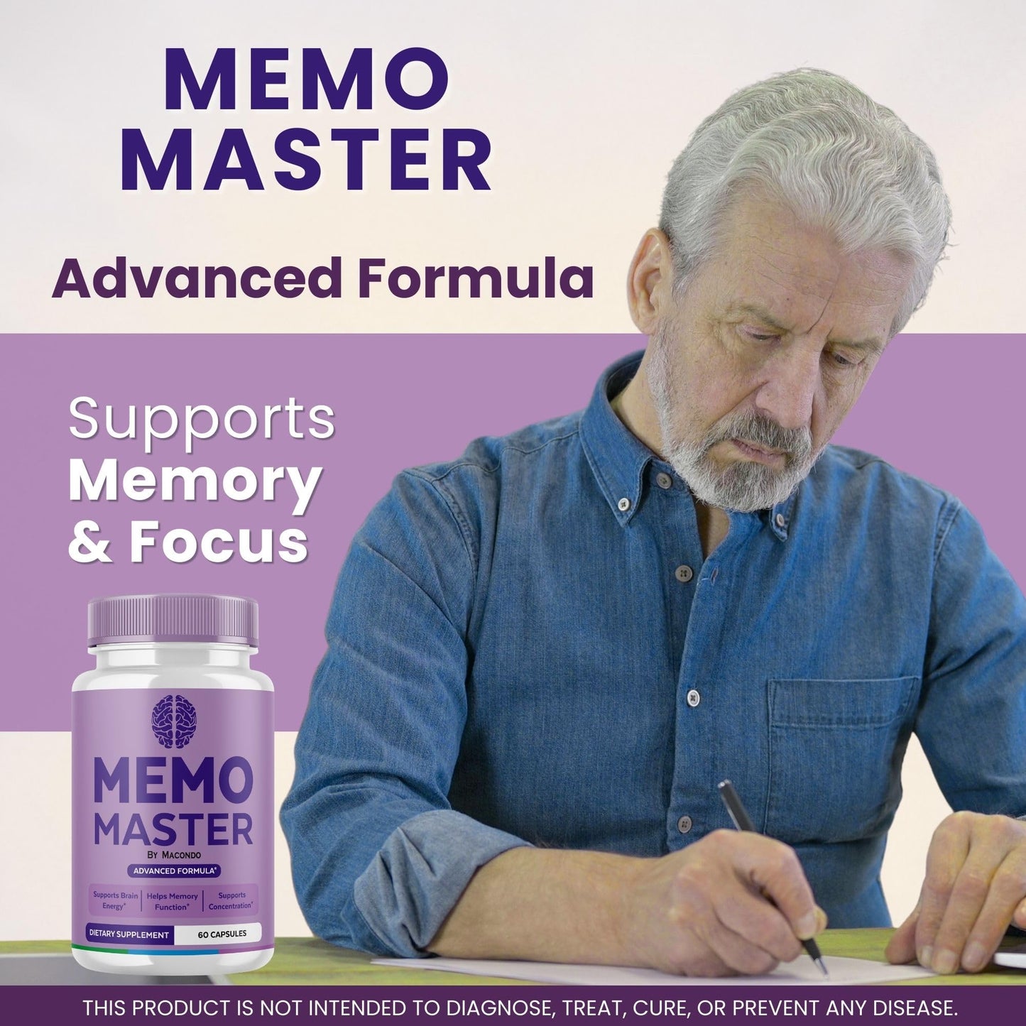 Memo Master Capsules (2-Pack) – All-Natural Memory & Focus Support