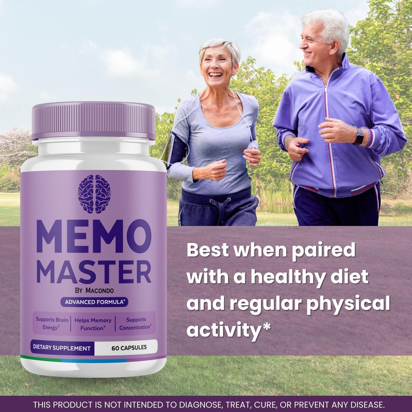 (5 Pack) Memo Master Capsules – Premium Memory Support (300 Capsules, 5 Months)