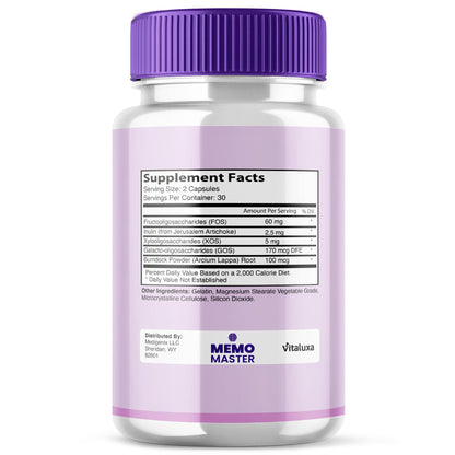 (3 Pack) Memo Master Capsules – Memo Mastery Memory Pills for Focus & Clarity (180 Count)