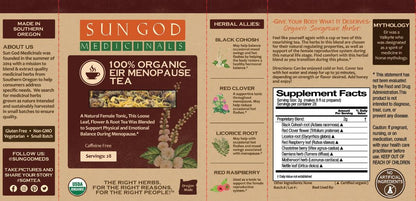 Organic Menopause Herbal Tea with 10 FREE Tea Bags