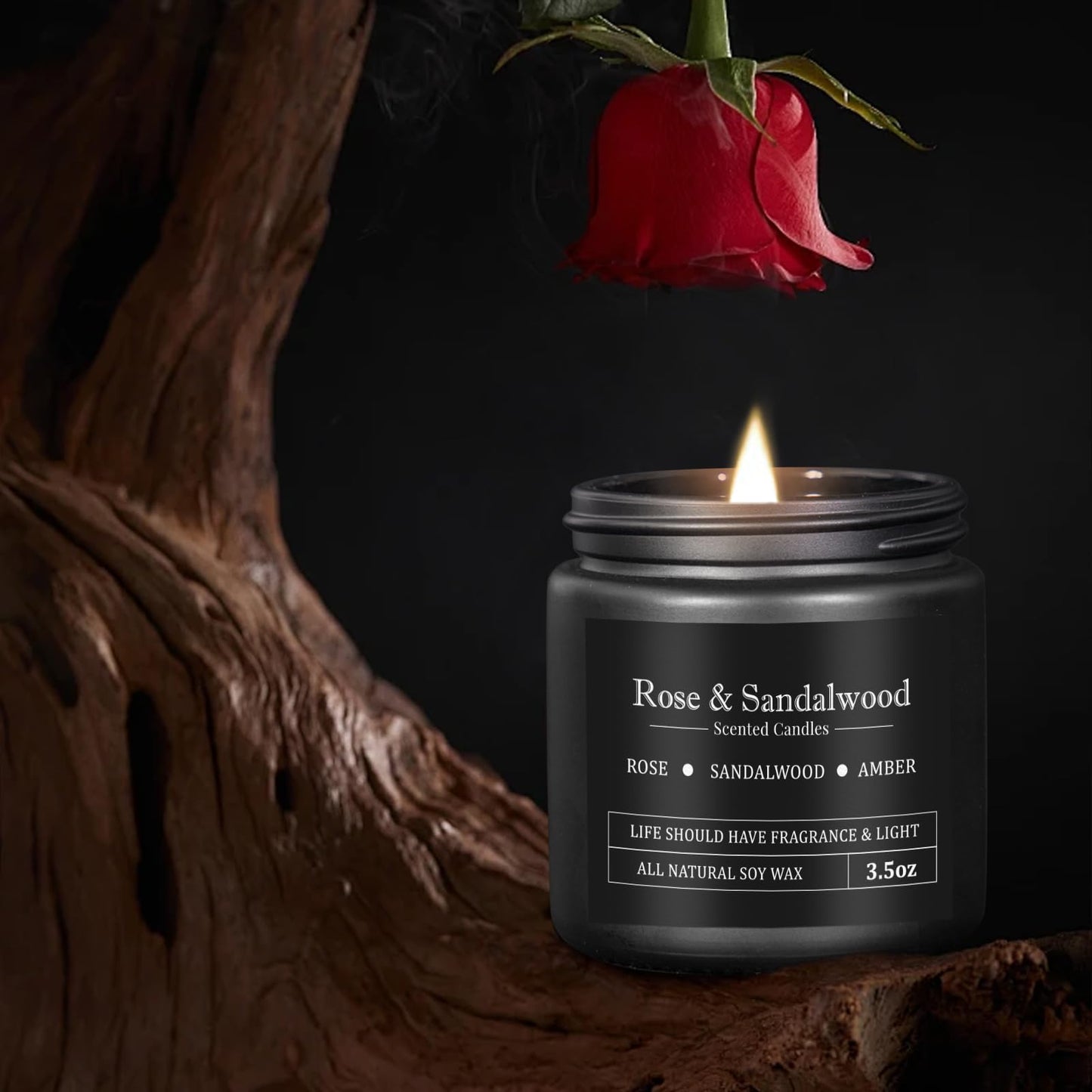 8 Pack Men Scented Soy Candles Set – Aromatherapy Gift for Men