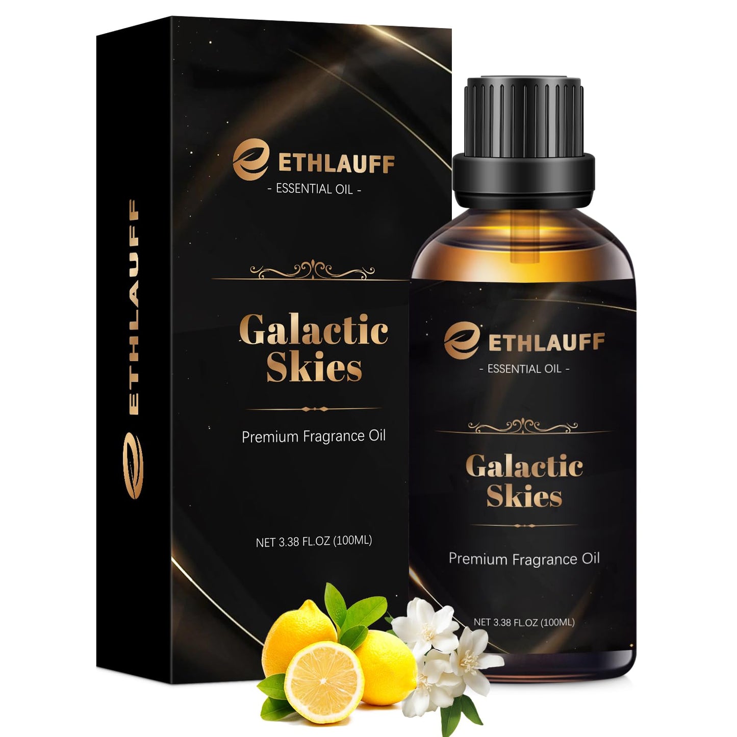 Mens Cologne Fragrance Oil 3.38 FL OZ – Galactic Skies Scented Oil for Candles, Soaps & Diffusers