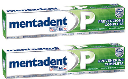 Mentadent P Toothpaste Prevention Complete – 100 ml (3.38 oz) Pack of 2