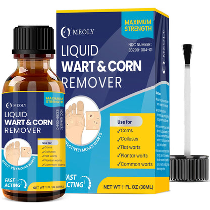 MEOLY Salicylic Wart Removal Freeze Away – Fast-Acting Maximum Strength Wart Remover (30 ml)