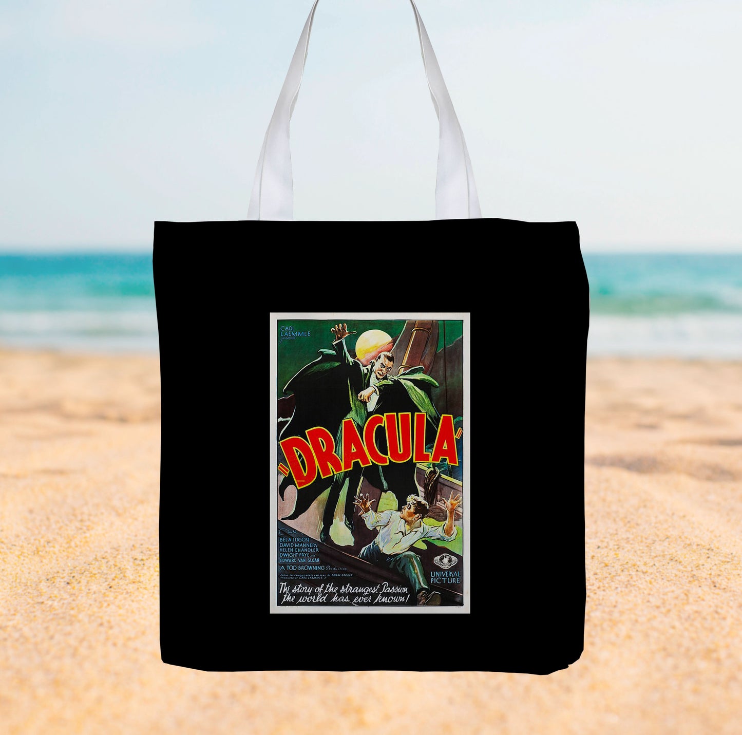 Dracula Vintage Movie Poster - Canvas Tote bag