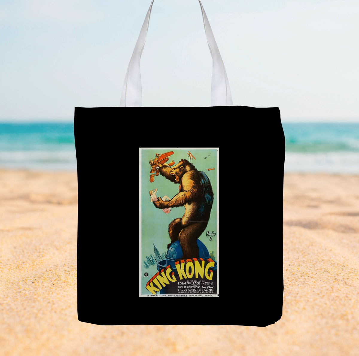 King Kong Vintage Movie Poster - Canvas Tote bag
