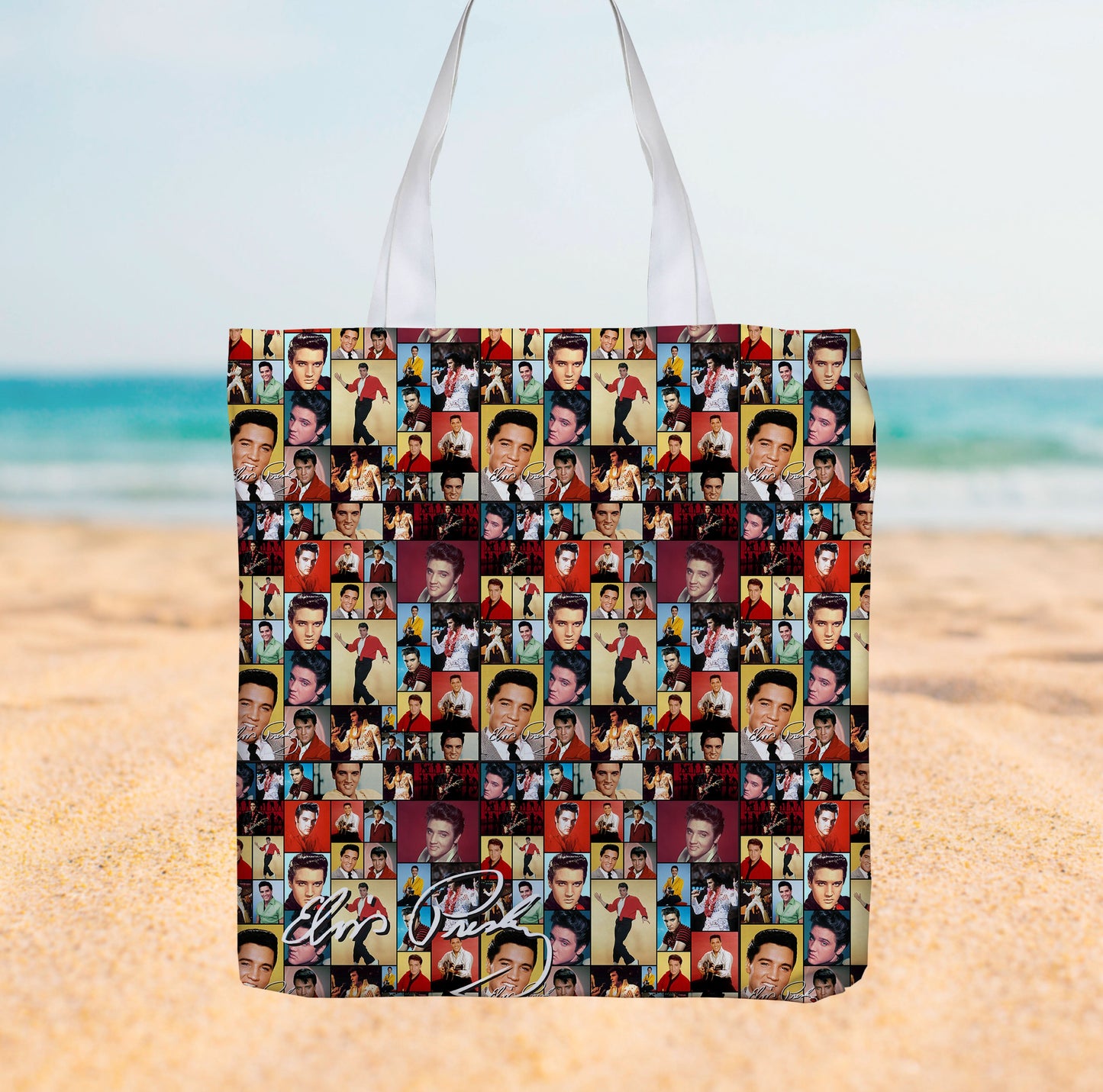 Elvis Montage - Canvas Tote bag