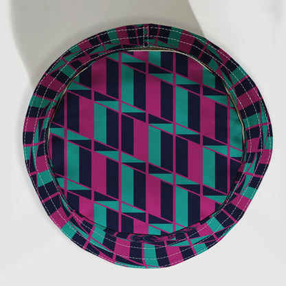 No Scotland No Party - Retro Blue & Pink - WC26 - Bucket Hat