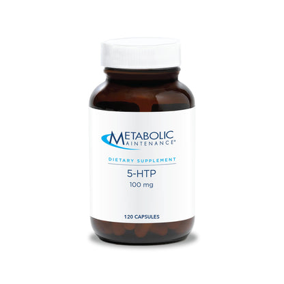 Metabolic Maintenance 5-HTP 100mg + Vitamin B6 (P-5-P) - Sleep & Mood Support | Griffonia Seeds | 120 Capsules