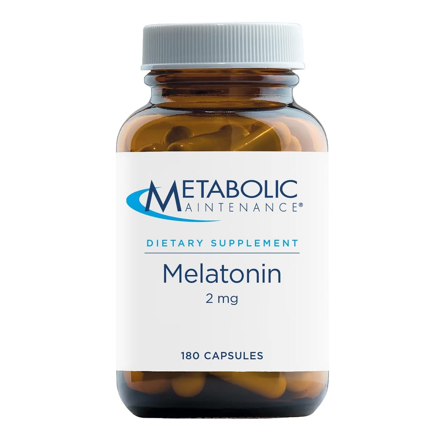 Metabolic Maintenance Melatonin 2mg + Glycine (180 Caps) - Restful Sleep