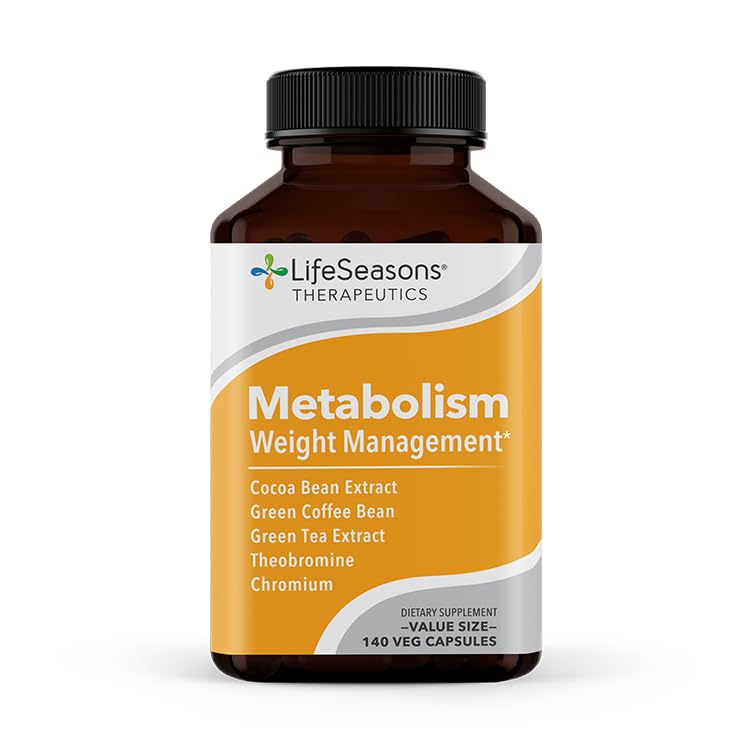 LifeSeasons Metabolism: Weight Control & Energy Support - 140 Capsules