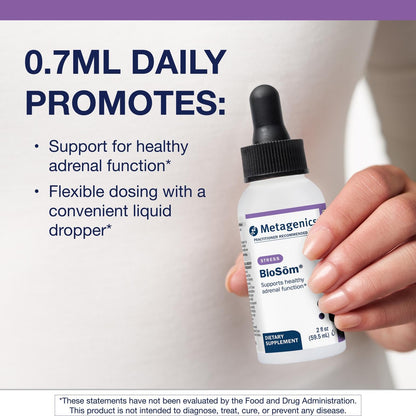 Metagenics BioSom Liposomal DHEA Spray – Hormone Balance, Stress & Energy | Non-GMO, Gluten-Free, Vegan